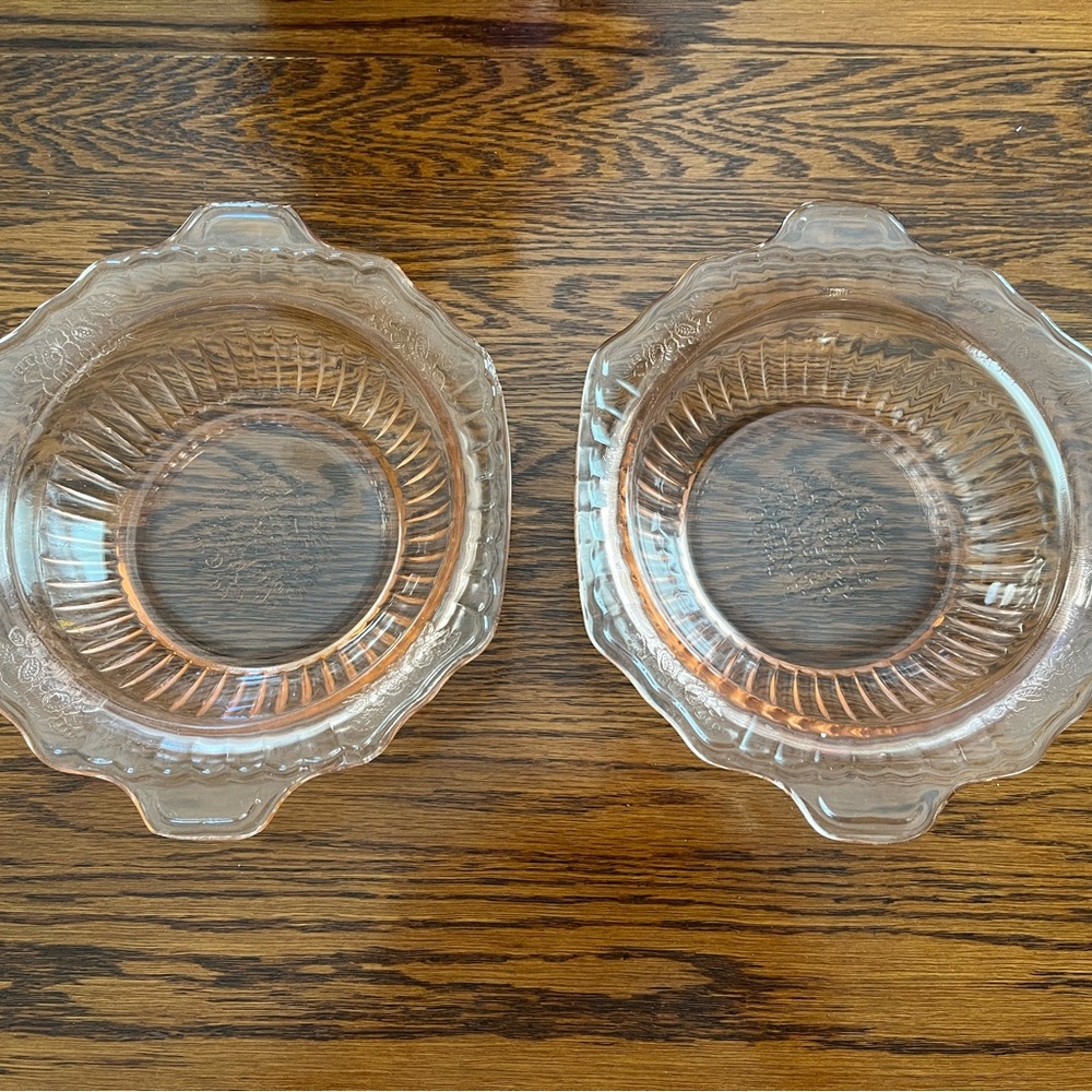 Depression Glass Mayfair pattern